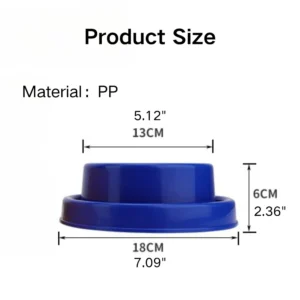 dfwwm0142286-07.webp Ants Away Anti-Slip Dog Bowl Cat Puppy Food Bowls Round – product view 7