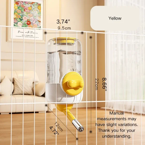 dfwwm0143825-02.webp Large Capacity Cat Dog Cage Water Dispenser Hanging Pet Water Feeder – product view 2