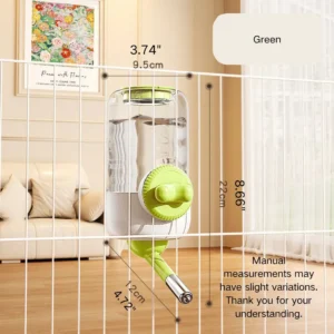 dfwwm0143825-05.webp Large Capacity Cat Dog Cage Water Dispenser Hanging Pet Water Feeder – product view 5