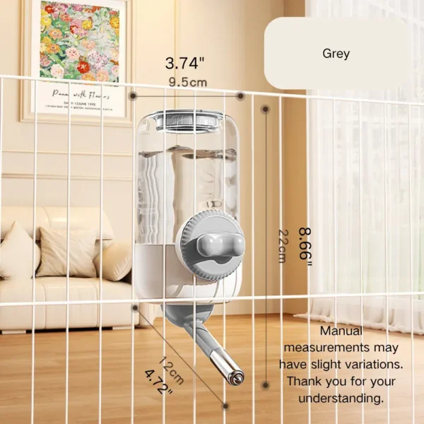 dfwwm0143825-06.webp Large Capacity Cat Dog Cage Water Dispenser Hanging Pet Water Feeder – product view 6