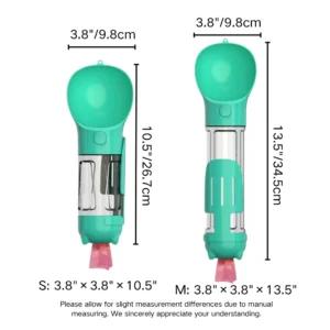 dfwwm0145255-03.webp 2 in 1 Dog Travel Bottle Dog Water Dispenser with Poop Bag Storage – product view 3
