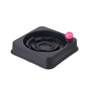 Anti-Choking Design Non-Slip Base PP Pet Slow Feeder Bowl