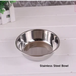 dfwwm0149311-03.webp Pet Water Food Bowl PP Material Stainless Steel Double Cat Dog Bowls – product view 3