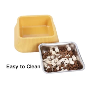dfwwm0150577-02.webp Detachable Stainless Steel Dog Bowl Pet Feeding Bowl – product view 2