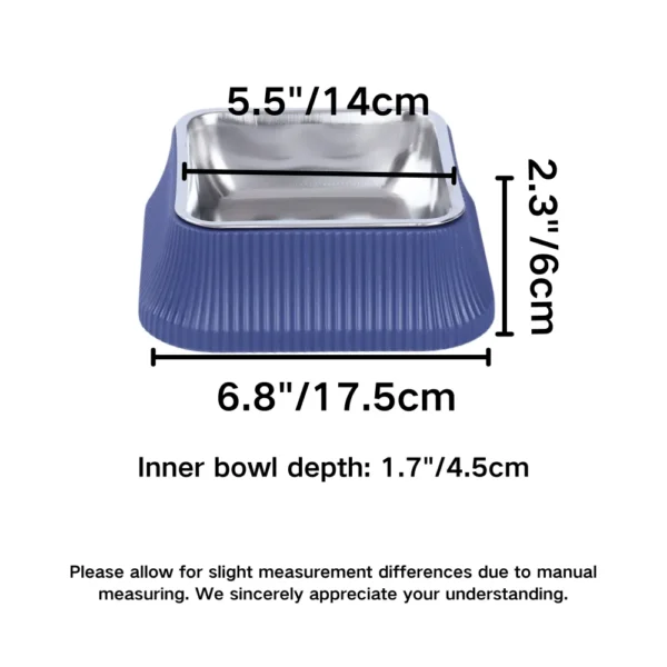 dfwwm0150577-05.webp Detachable Stainless Steel Dog Bowl Pet Feeding Bowl – product view 5