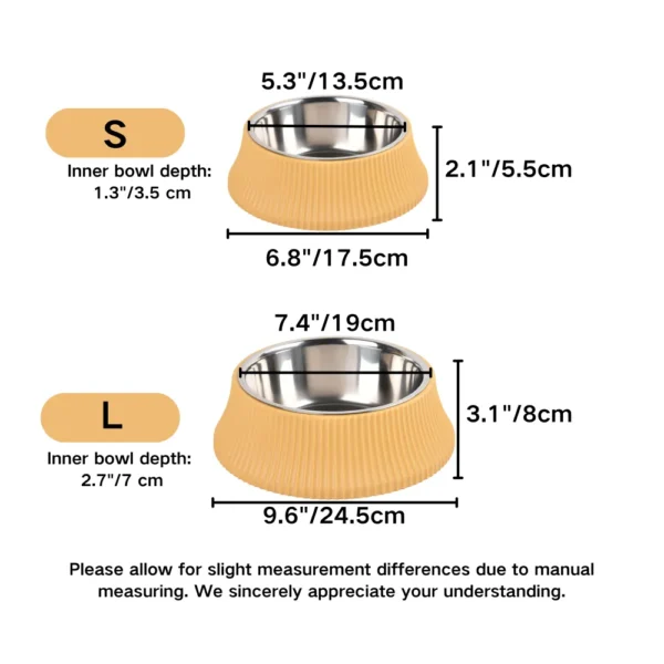 dfwwm0150949-05.webp Durable Pet Dog Feeding Bowl with Stainless Steel Insert – product view 5