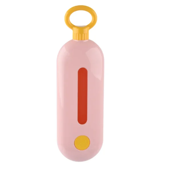 Portable Pet Travel Water Bottle with U-Shaped Water Trough