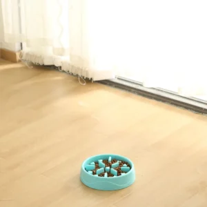 dfwwm0152424-03.webp Easy Cleaning Dog Food Bowl Pet Slow Feeder Bowl – product view 3