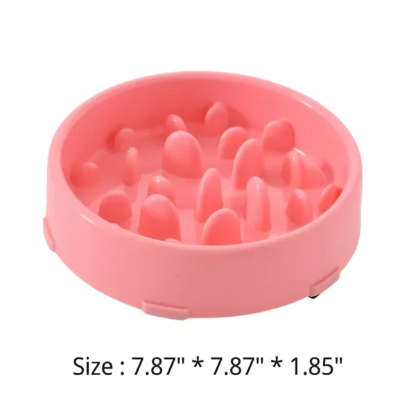 dfwwm0152548-02.webp Anti-Slip Dog Cat Feed Bowl Pet Slow Food Bowl – product view 2
