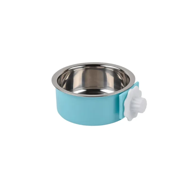 dfwwm0152822-05.webp Adjustable Clamp On Stainless Steel Pet Bowl – product view 5