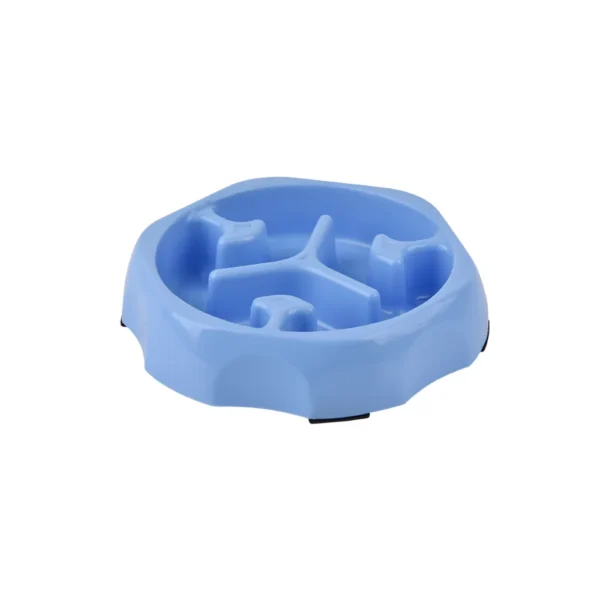 Anti-Spill Non-Slip Modern Design PP Pet Slow Feeder Bowl