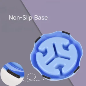 dfwwm0153287-05.webp Anti-Spill Non-Slip Modern Design PP Pet Slow Feeder Bowl – product view 5