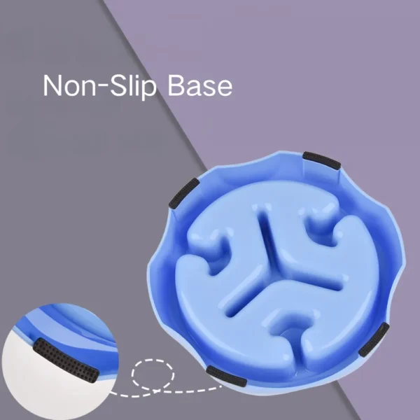 dfwwm0153287-05.webp Anti-Spill Non-Slip Modern Design PP Pet Slow Feeder Bowl – product view 5