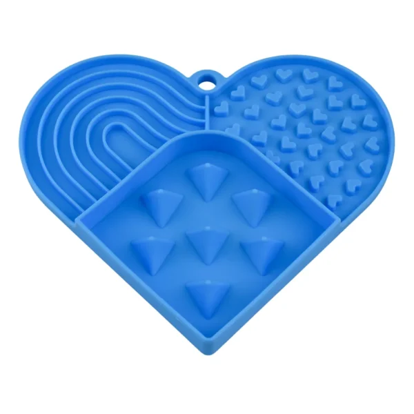 dfwwm0153668-01.webp Valentine's Day Heart-Shaped Non-Slip Slow Feed Design Silicone Pet Lick Mat