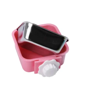 dfwwm0154746-06.webp Clip-On Cage Feeder Stainless Steel Pet Bowl – product view 6