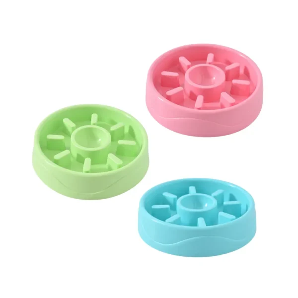 dfwwm0155535-01.webp Easy Clean Sun Pattern Pet Slow Feeder Bowl