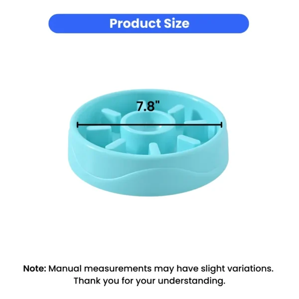 dfwwm0155535-05.webp Easy Clean Sun Pattern Pet Slow Feeder Bowl – product view 5