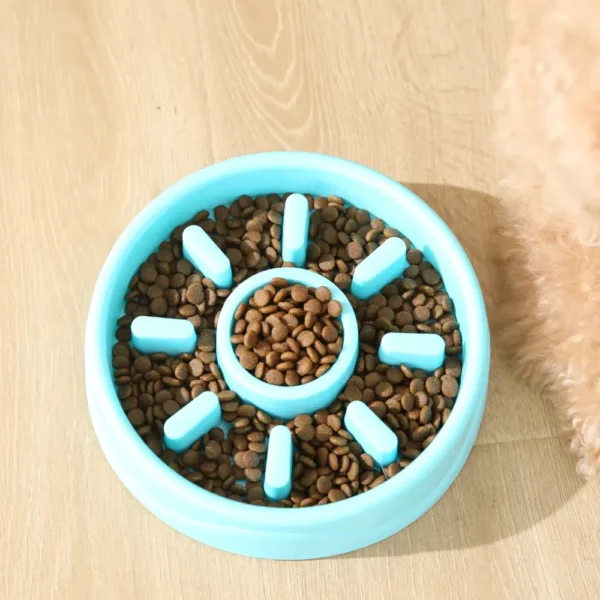 dfwwm0155535-07.webp Easy Clean Sun Pattern Pet Slow Feeder Bowl – product view 7