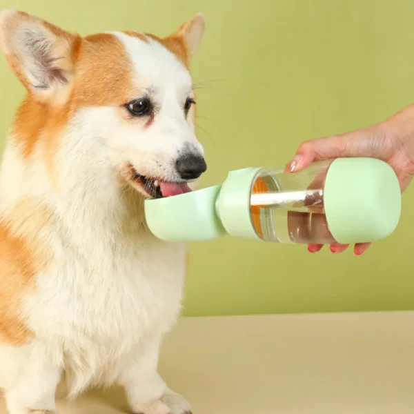 dfwwm0161349-05.webp Portable Dual Storage for Food and Water Leak Proof Pet Bottle – product view 5
