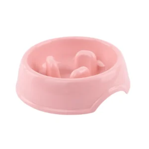 Non Slip Bottom PP Material Pet Cat Dog Slow Feeder Bowl | Wholesale Slow Feeder Dog Bowls