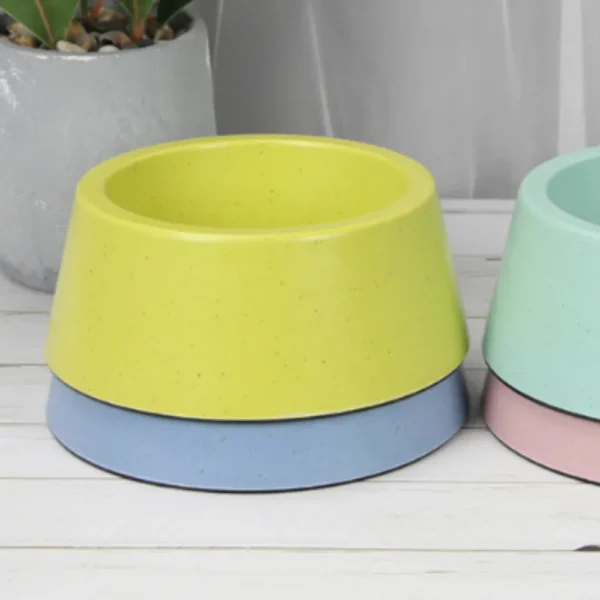 dfwwm0168000-06.webp Smooth Bamboo Fiber Pet Bowl with Non-Slip Base – product view 6
