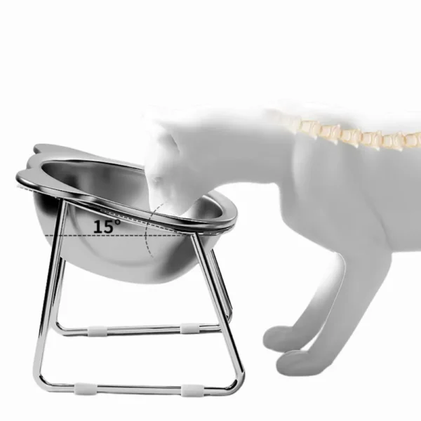 dfwwm0168184-04.webp Bear-Shape Anti-Slip Stainless Steel Elevated Pet Bowls – product view 4
