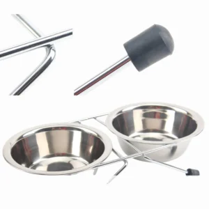 dfwwm0168280-05.webp Durable Elevated Stainless Steel Pet Bowls – product view 5