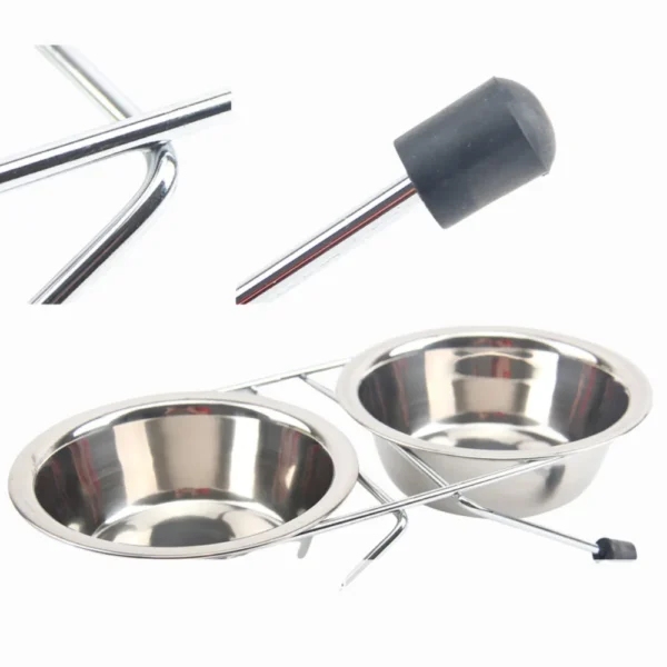 dfwwm0168280-05.webp Durable Elevated Stainless Steel Pet Bowls – product view 5