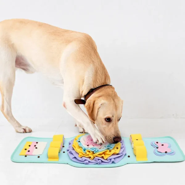 dfwwm0190309-02.webp Dog Snuffle Watch Mat Interactive Chew Toy Food Dispensing Training Pad – product view 2