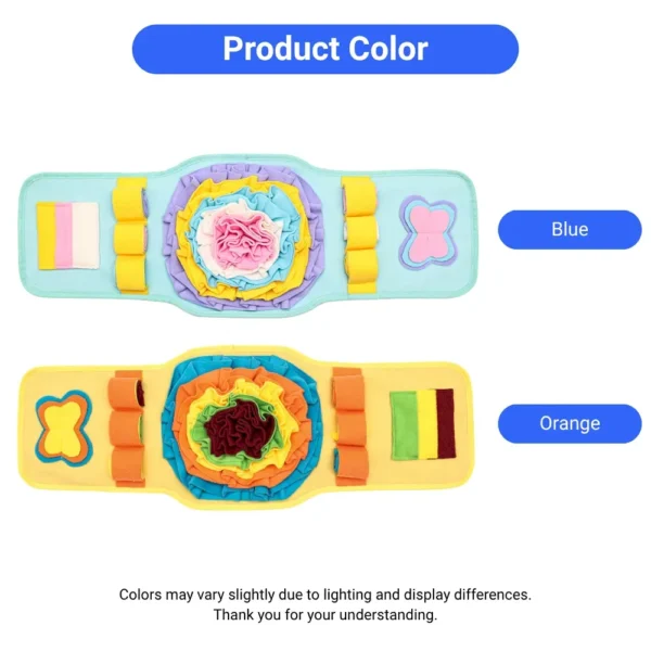dfwwm0190309-07.webp Dog Snuffle Watch Mat Interactive Chew Toy Food Dispensing Training Pad – product view 7