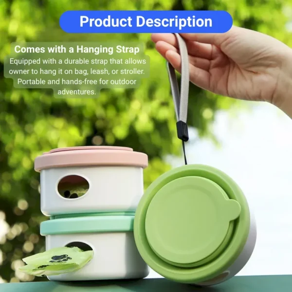dfwwm0190575-03.webp Portable 3in1 Pet Feeding Bottle Food Container Waste Bag and Bowl Set – product view 3