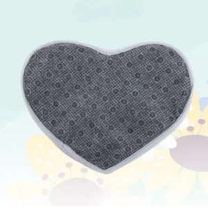 Pet Sniffing Mat with Rose Pattern Heart Shape Puzzle Toy for Cats and Dogs Slow Feeder and Enrichment – product view 3