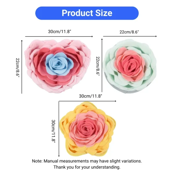 dfwwm0205455-06.webp Gradient Rose Edge Snuffle Mat Interactive Slow Feeding Puzzle Toy for Dog Cat and Small Pet – product view 6