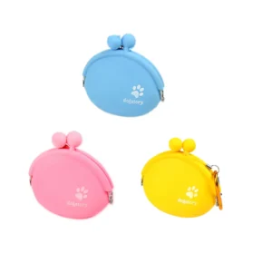 Silicone Dog Treat Pouch Portable Pet Snack Bag for Walking Training