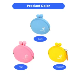 Silicone Dog Treat Pouch Portable Pet Snack Bag for Walking Training – product view 2