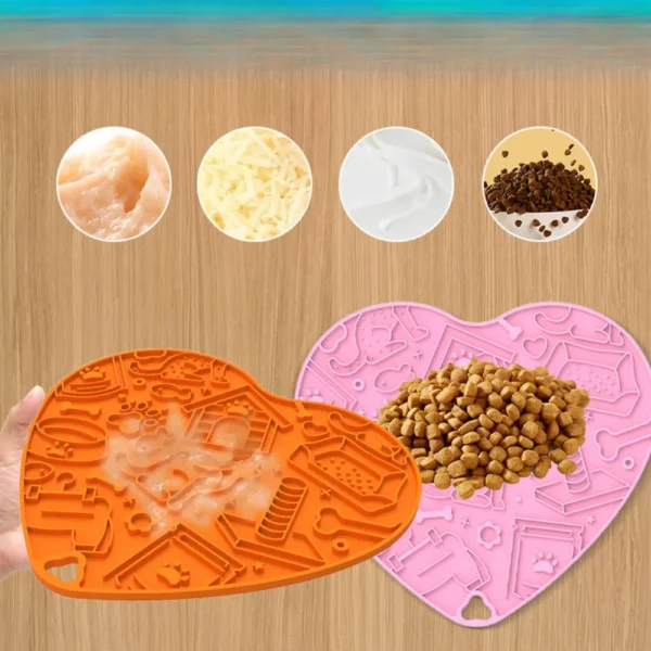 dfwwm0224400-03.webp Cute Heart-Shaped Slowly Non-Slip Silicone Pet Lick Mat – product view 3