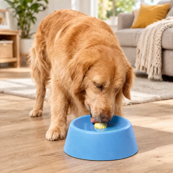 dfwwm0224643-05.webp 3 Color Option Pet Liquid Non-Slip Slow Feeding Bowl – product view 5