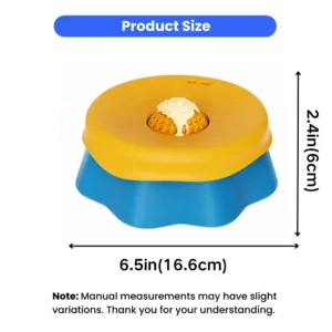 Interactive Silicone Slow Feeder Dog Bowl for Healthy Eating – product view 3