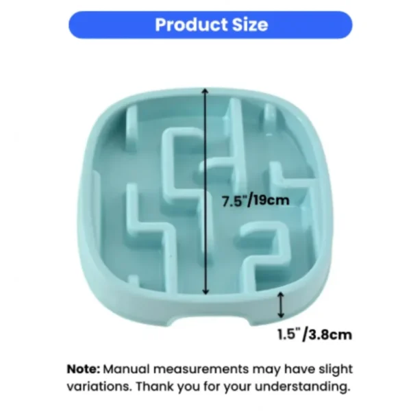 dfwwm0242482-03.webp Slow Feeder Dog Bowls Stop Bloat Maze Design – product view 3