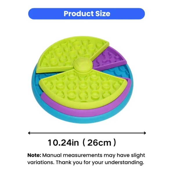 dfwwm0243172-03.webp Interactive 3-Layers Rotating Slow Feeder Dog Bowl – product view 3