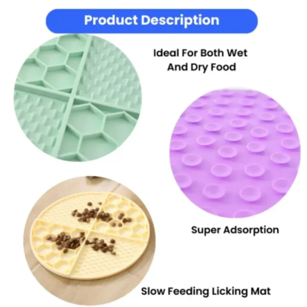 dfwwm0243767-03.webp Slow-Feeding Silicone Licking Mat Licking Plate – product view 3