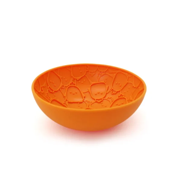 Cute Wobble Silicone Dog Slow Feeder Bowl