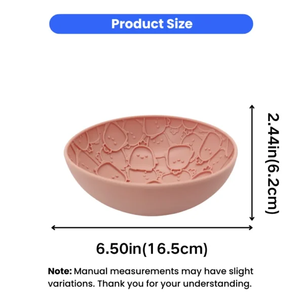 dfwwm0248205-03.webp Cute Wobble Silicone Dog Slow Feeder Bowl – product view 3