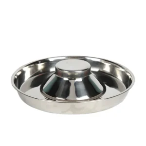 Premium Stainless Steel Anti-Tip Slow Feeder Dog Bowl | Wholesale Slow Feeder Dog Bowls