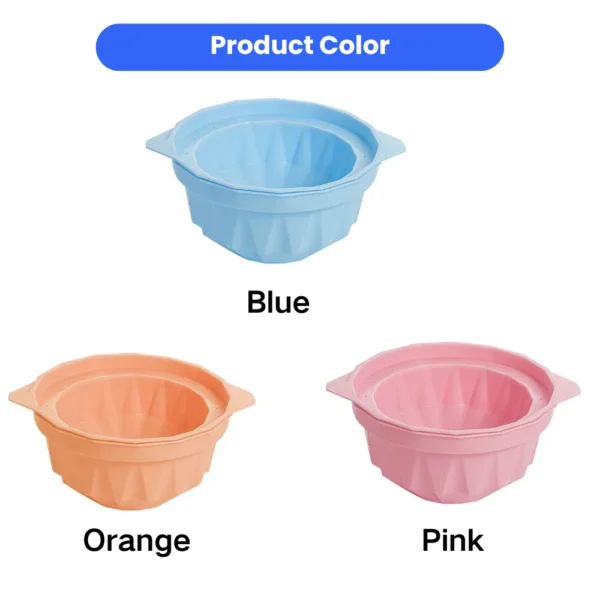 dfwwm0273940-02.webp Reusable Dog Ice Bowl Mold for Summer Cooling 3 Colors Assorted – product view 2