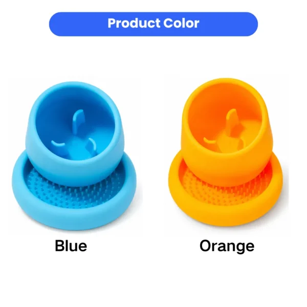 dfwwm0275992-02.webp Dog Slow Feeder Bowl Anti Choking Non Slip Pet Feeding Bowl Set – product view 2