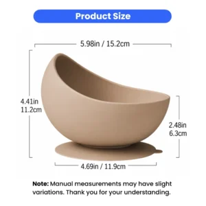 Silicone Anti-Slip Slow Feeding Bowl for Dogs 3 Colors Assorted – product view 3