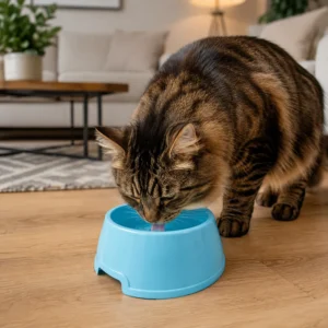dfwwm0282035-06.webp Elevated Cat and Dog Bowl Non Slip Raised PP Pet Food and Water Bowl Easy Clean Feeder – product view 6