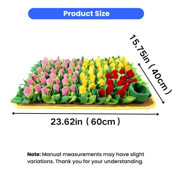 dfwwm0284736-03.webp Dog Snuffle Mat Interactive Nose Work Feeding Mat for Mental Stimulation – product view 3