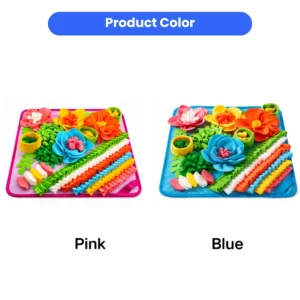 dfwwm0284862-02.webp Flower Dog Snuffle Mat Interactive Nose Work Toy for Mental Stimulation – product view 2
